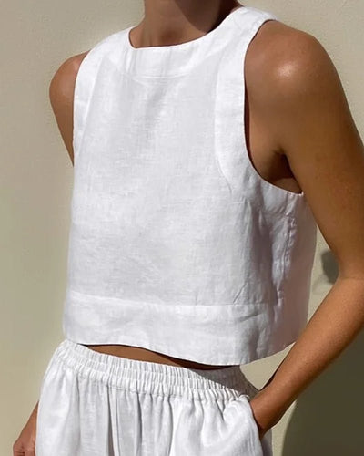Vaelina | Zweiteiliges Set mit Cropped Top