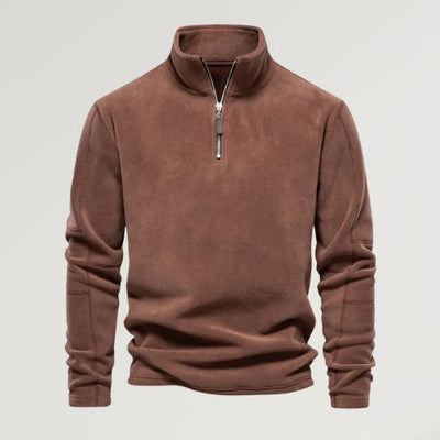 Tharvik | Fleece-Rollkragenpullover