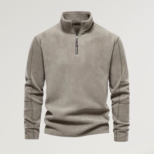 Tharvik | Fleece-Rollkragenpullover
