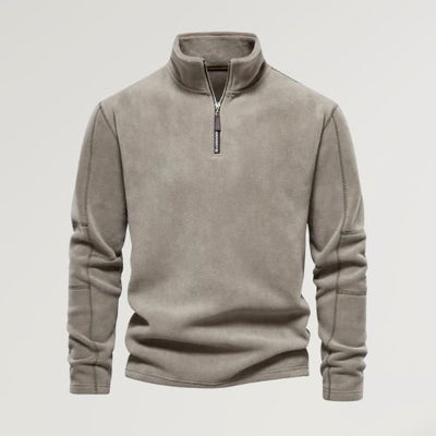 Tharvik | Fleece-Rollkragenpullover