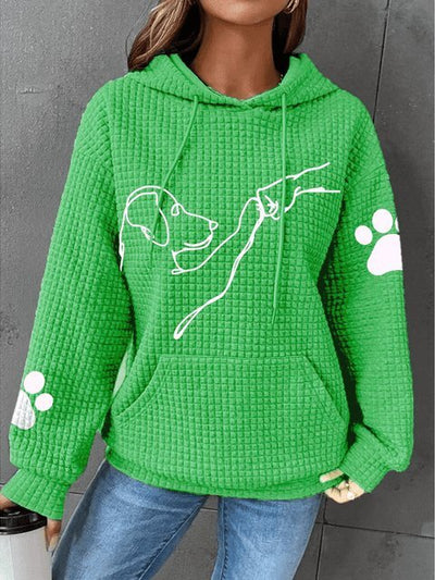 Ella | Gemütlicher Hoodie mit Hunde-Print