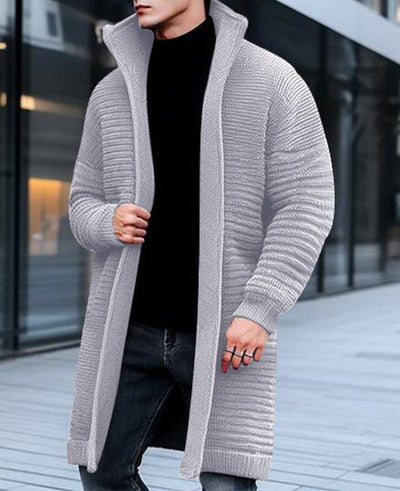 Dashiell | Lässiger Longline-Cardigan mit offener Vorderseite