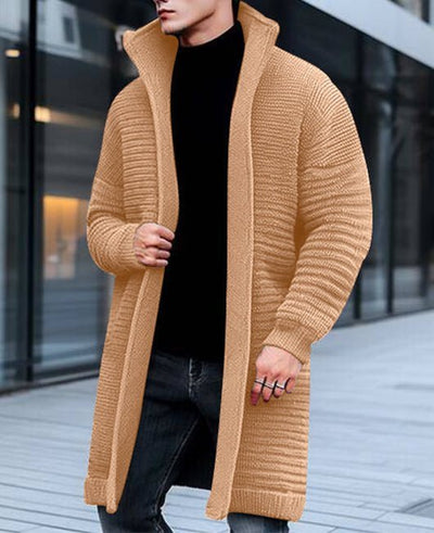 Dashiell | Lässiger Longline-Cardigan mit offener Vorderseite