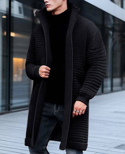 Dashiell | Lässiger Longline-Cardigan mit offener Vorderseite