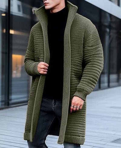 Dashiell | Lässiger Longline-Cardigan mit offener Vorderseite