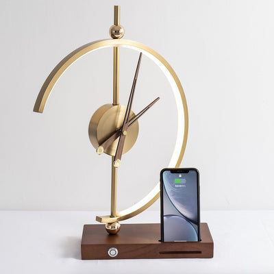 Phare | Retro-Inspired Clock Table Lamp