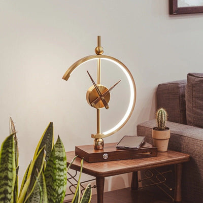 Phare | Retro-Inspired Clock Table Lamp