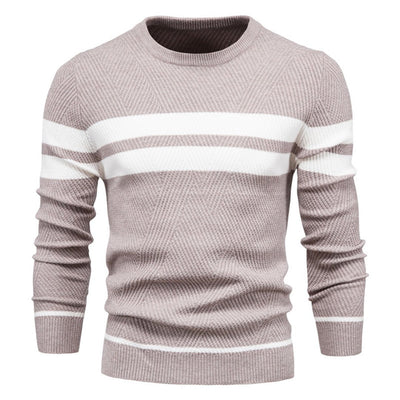 Vaughn | Klassischer gestreifter Strickpullover