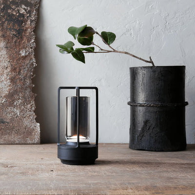 Modernes Touch-Licht aus Glas