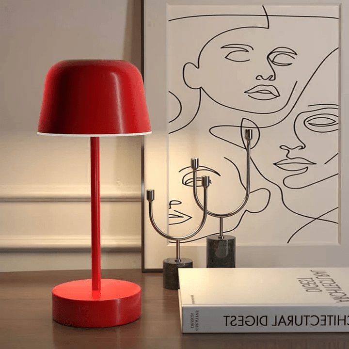 Stilvolle minimalistische Tischlampe