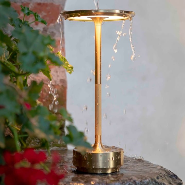 Minimalistische kabellose Tischlampe