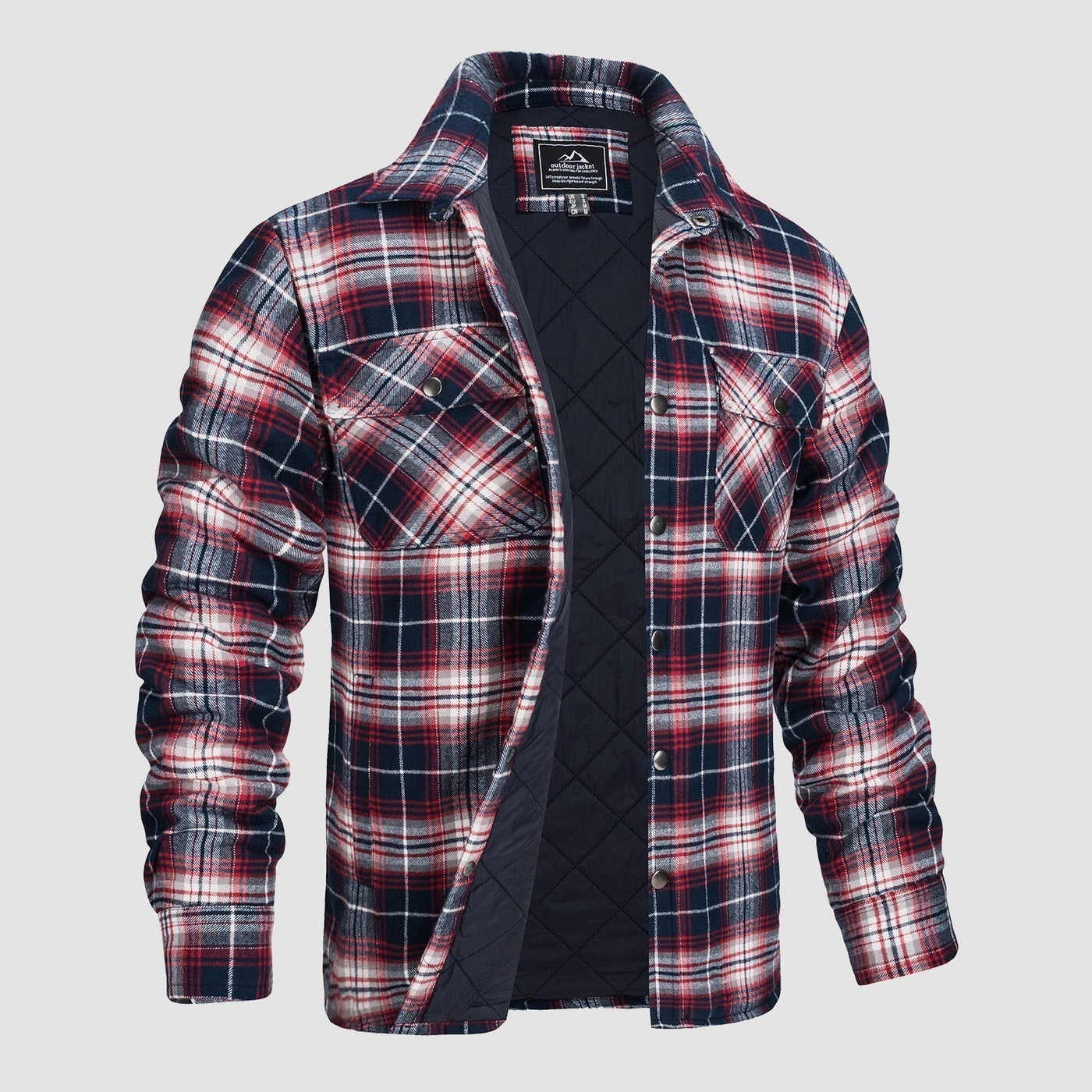 Bravien | Karierte Freizeitjacke