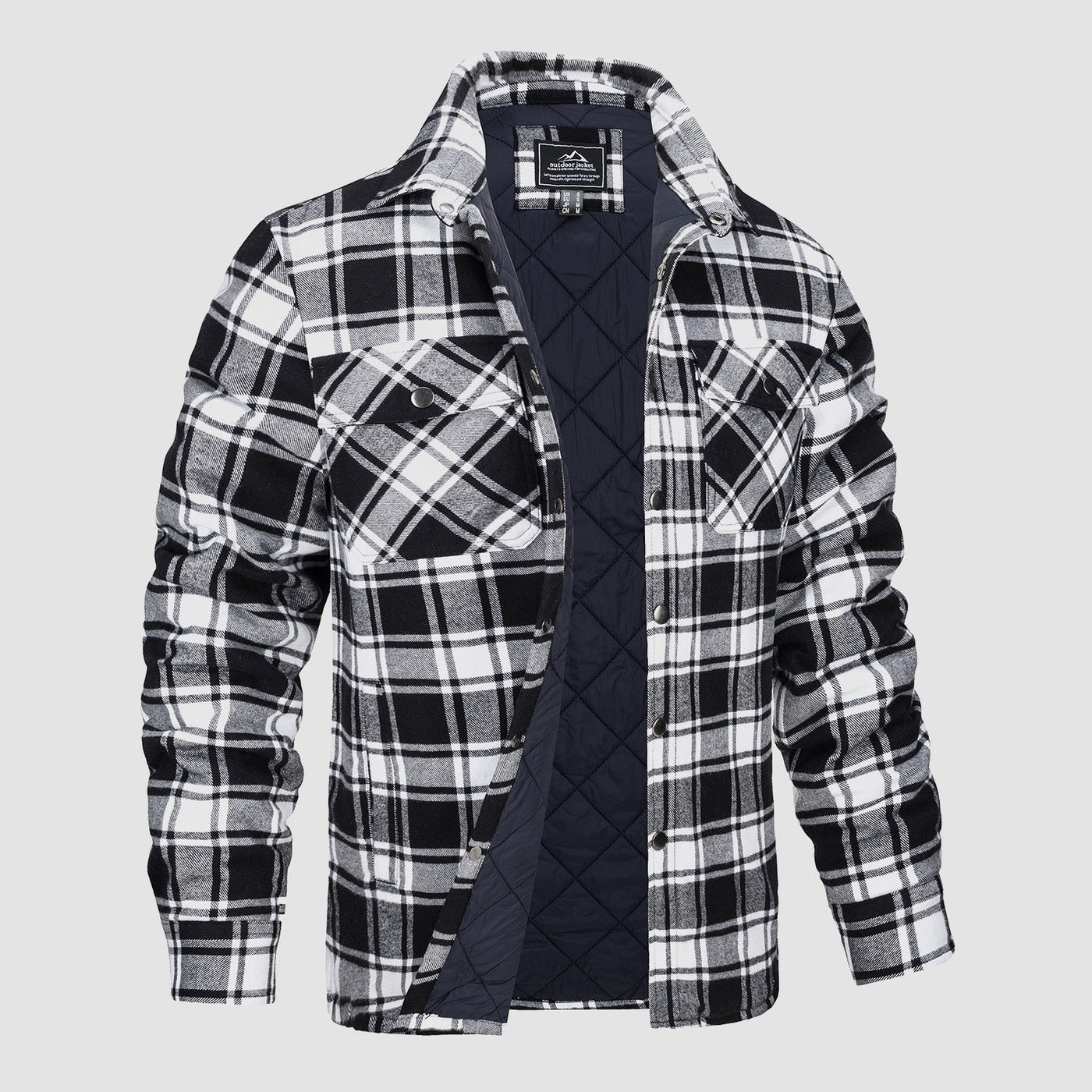 Bravien | Karierte Freizeitjacke