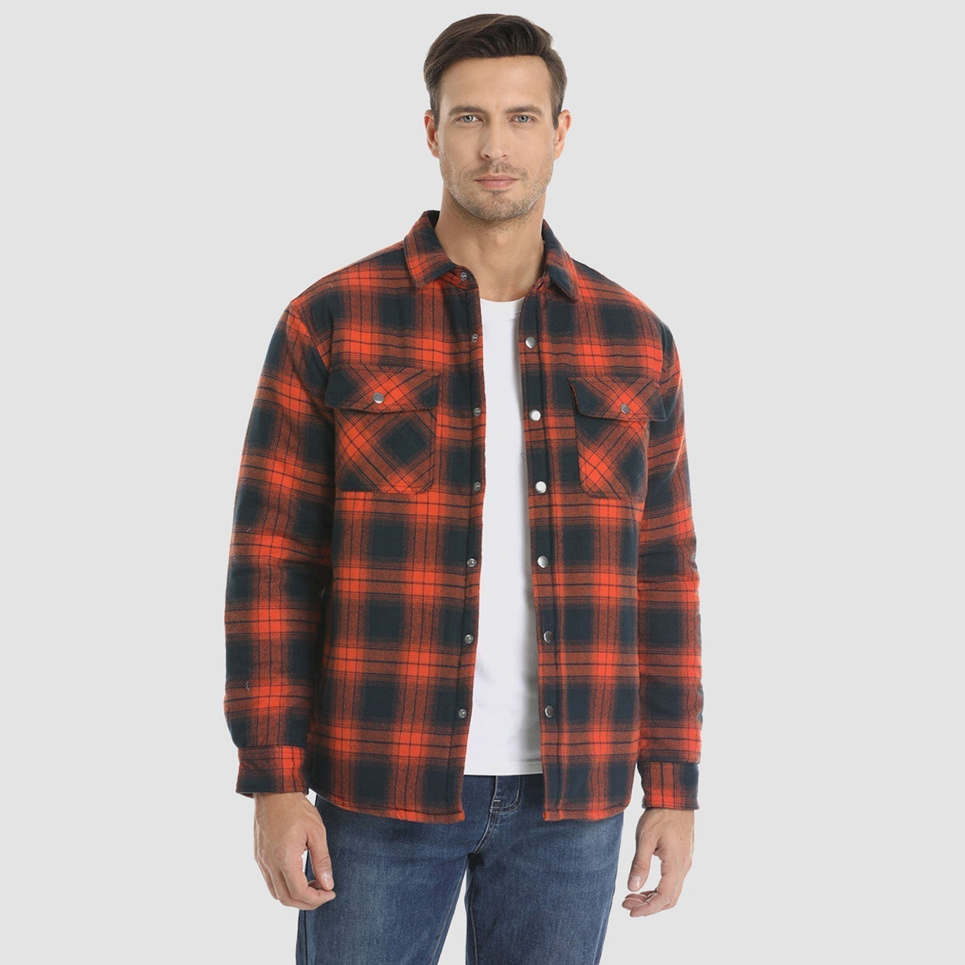 Bravien | Karierte Freizeitjacke