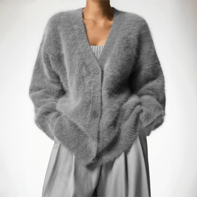 Willow | Weicher, flauschiger Strickjacke