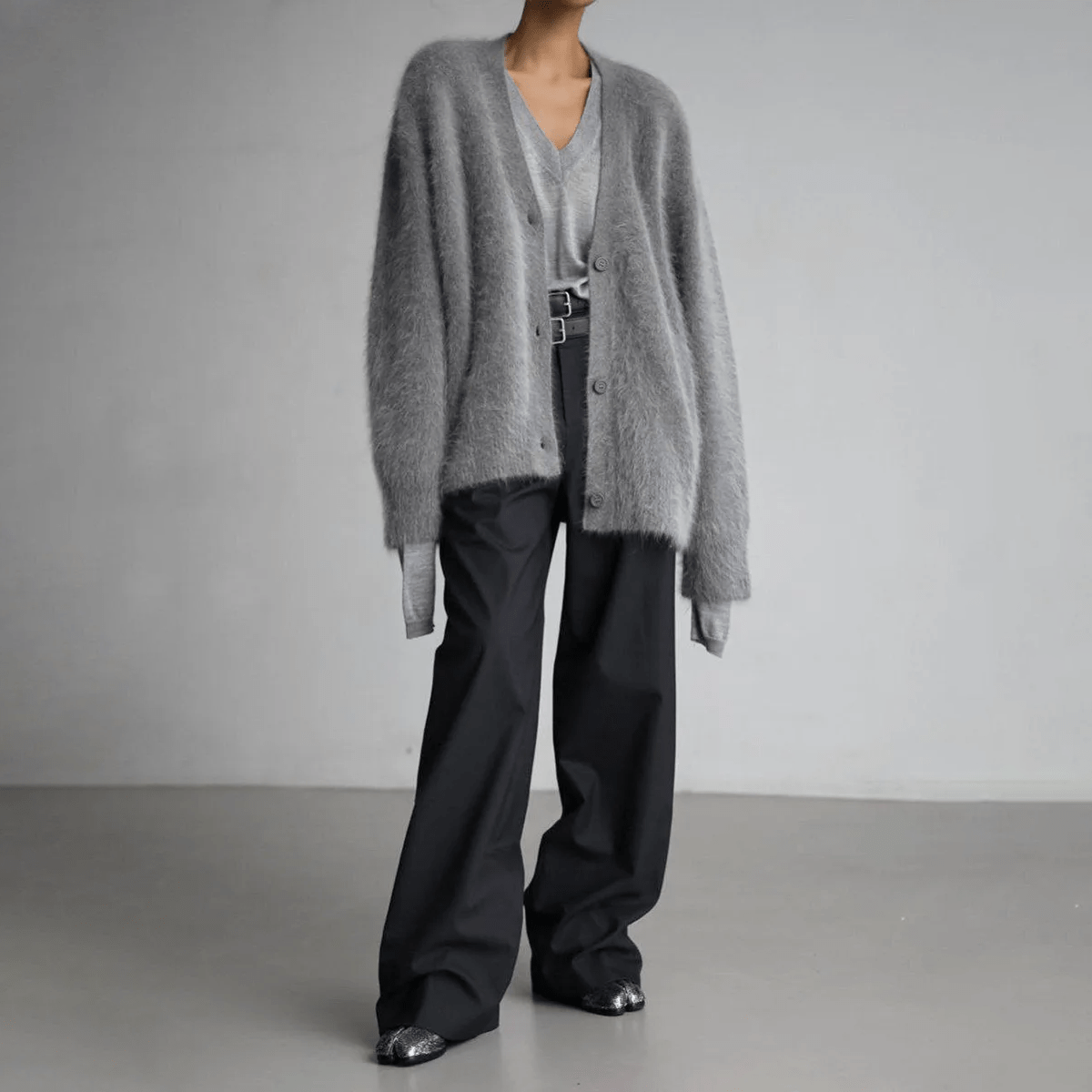 Willow | Weicher, flauschiger Strickjacke