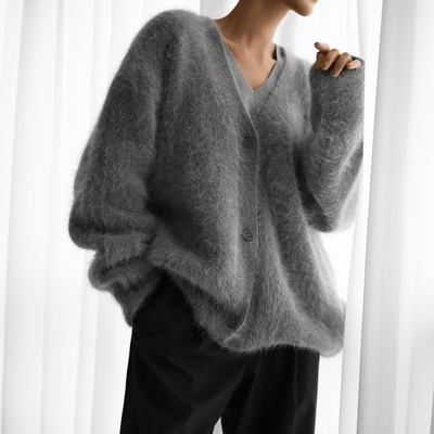 Willow | Weicher, flauschiger Strickjacke