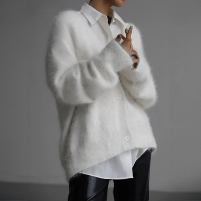 Willow | Weicher, flauschiger Strickjacke
