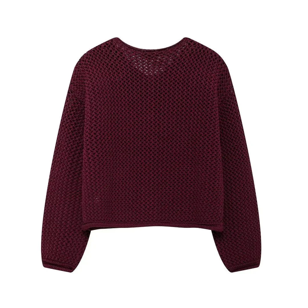 Rihanna | Kuschelige Grobstrick-Cardigan