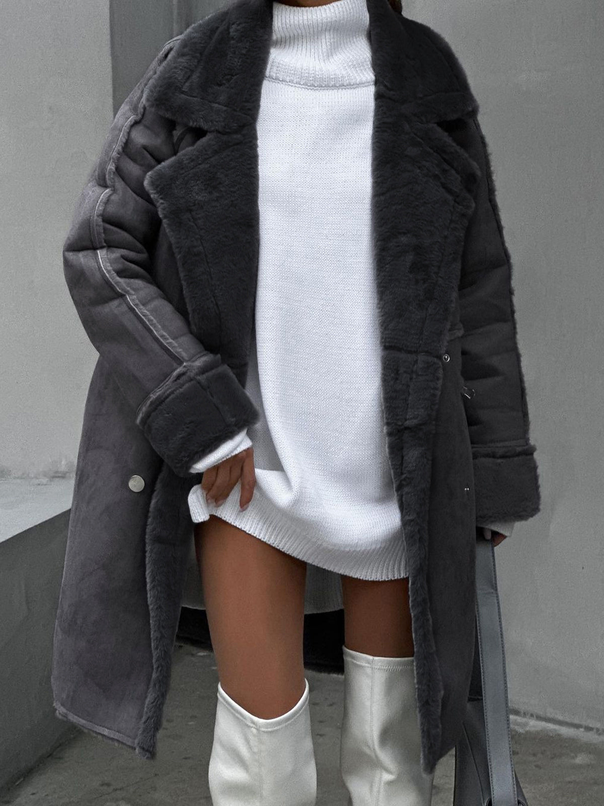 Chloe | Wintermantel mit Plüschfutter