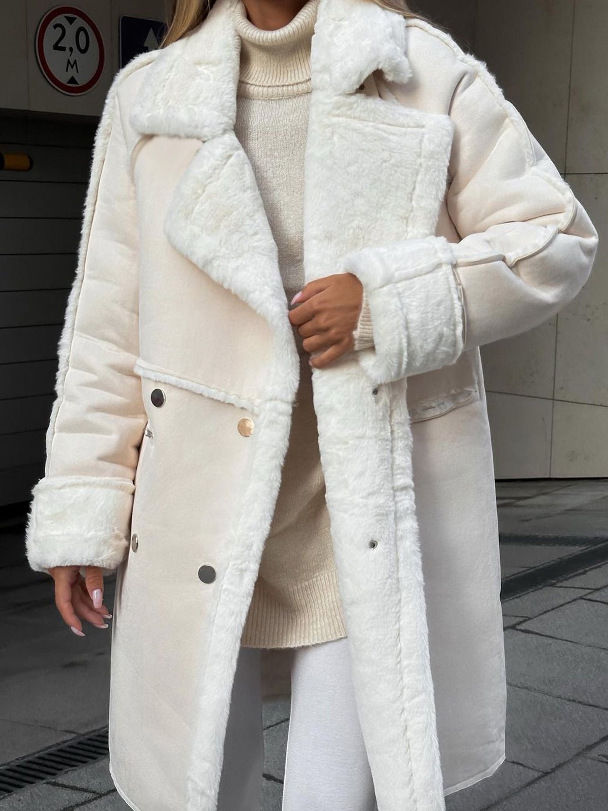 Chloe | Wintermantel mit Plüschfutter