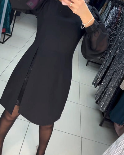 Ava | Trendiges Minikleid mit Puffärmeln