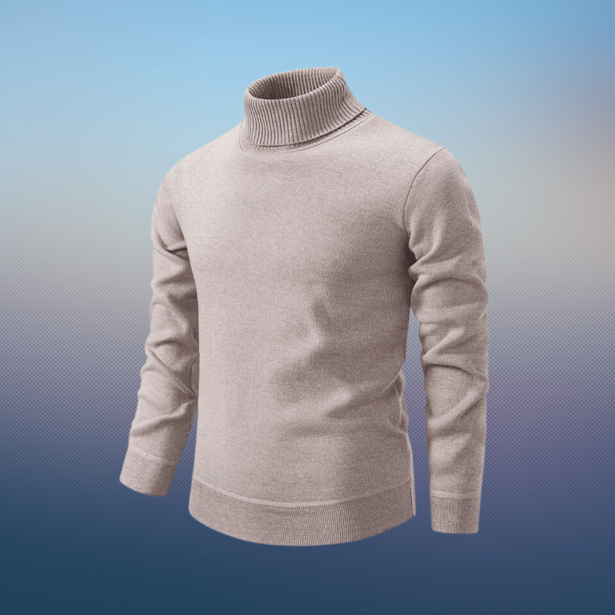 Samuel | Klassischer Rollkragen-Strickpullover