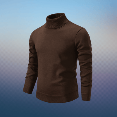Samuel | Klassischer Rollkragen-Strickpullover