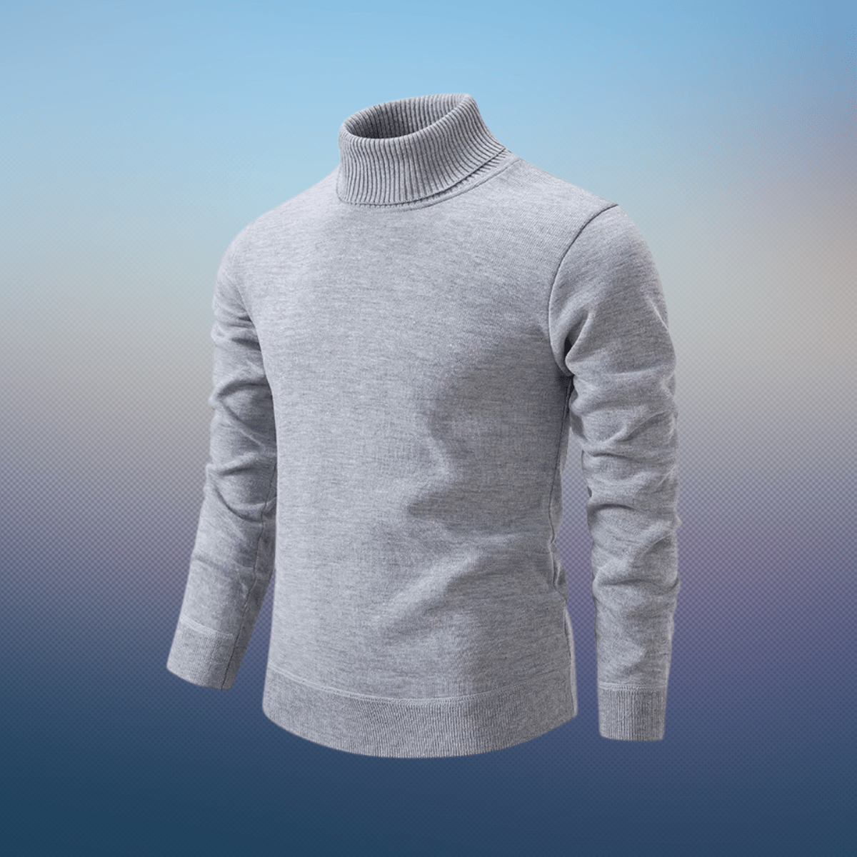 Samuel | Klassischer Rollkragen-Strickpullover