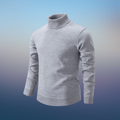 Samuel | Klassischer Rollkragen-Strickpullover