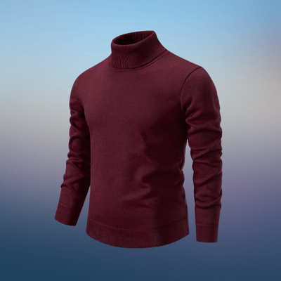 Samuel | Klassischer Rollkragen-Strickpullover