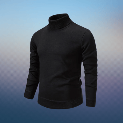 Samuel | Klassischer Rollkragen-Strickpullover