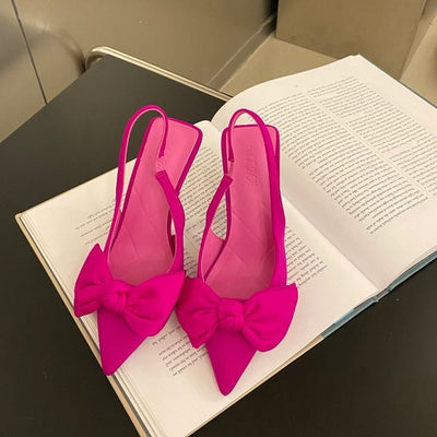 Ione | Elegante Slingback-Pumps mit Schleife