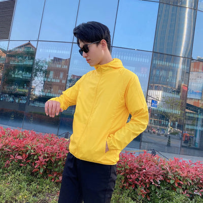 Leichte Windbreaker-Outdoorjacke