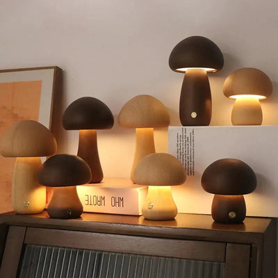 Seluna | Elegant Mushroom Table Lamp