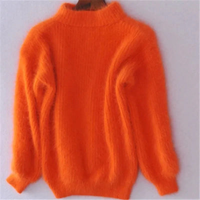 Velquira | Cloudsoft Pullover mit hohem Kragen