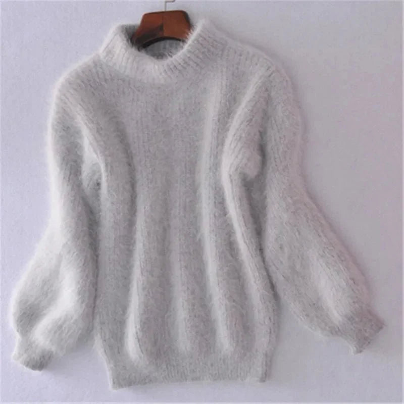 Velquira | Cloudsoft Pullover mit hohem Kragen