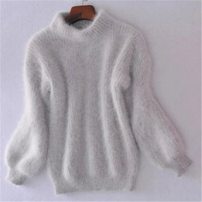 Velquira | Cloudsoft Pullover mit hohem Kragen