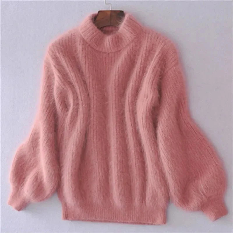 Velquira | Cloudsoft Pullover mit hohem Kragen