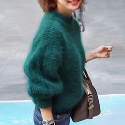 Velquira | Cloudsoft Pullover mit hohem Kragen