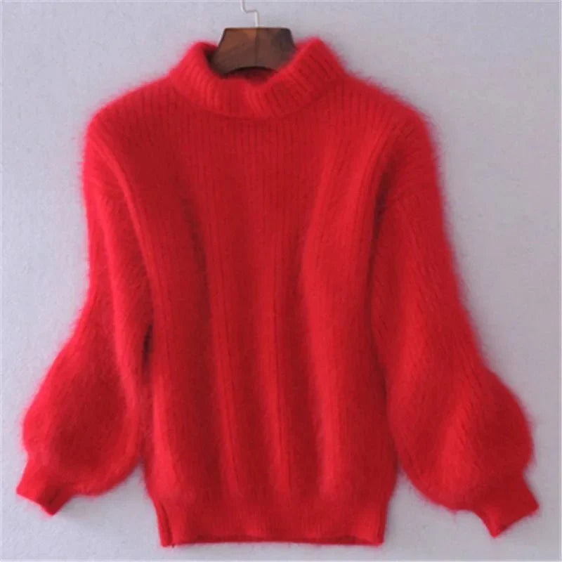 Velquira | Cloudsoft Pullover mit hohem Kragen