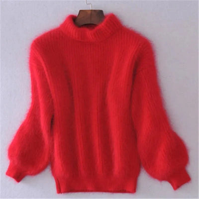 Velquira | Cloudsoft Pullover mit hohem Kragen