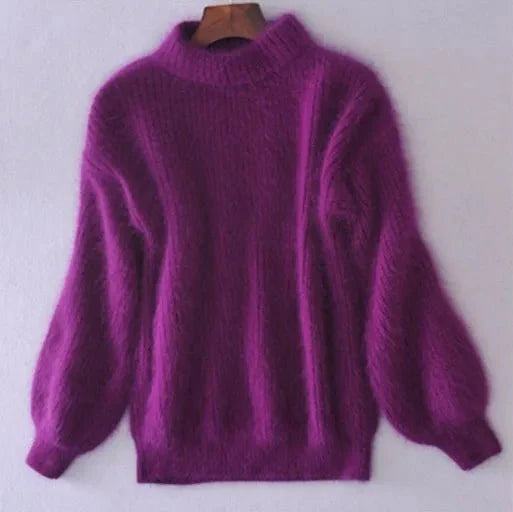 Velquira | Cloudsoft Pullover mit hohem Kragen