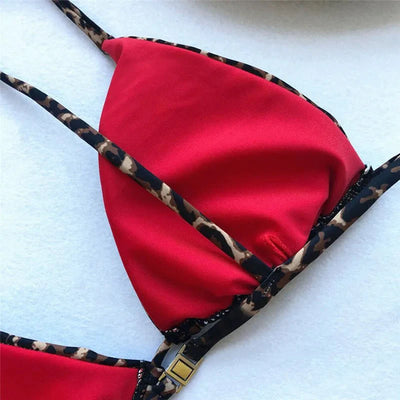 Gundria | Bikini-Set mit Leopardenmuster