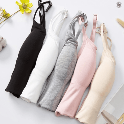 Tertia | Nahtloses Top mit integriertem BH