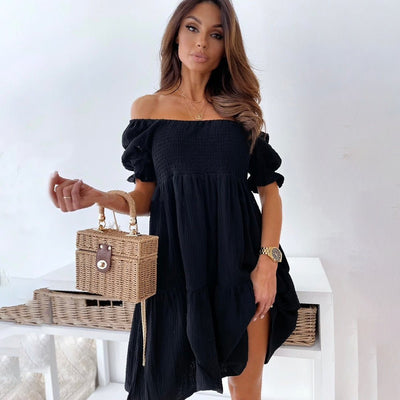 Tamara | Elegantes Off-Shoulder-Kleid