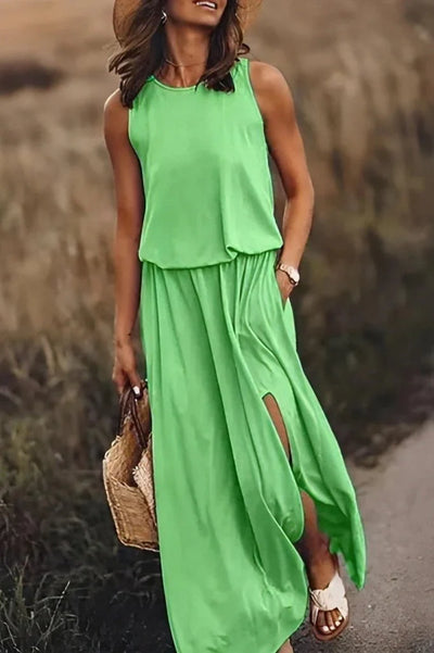 Thalea | Elegant Maxi Dress with Slit