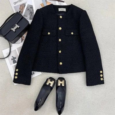 Thania | Eleganter, maßgeschneiderter Tweed-Blazer