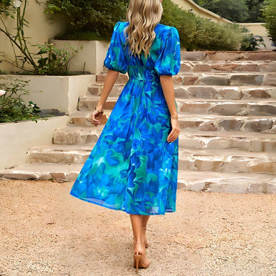 Aurelyn | Midikleid mit Blumenmuster