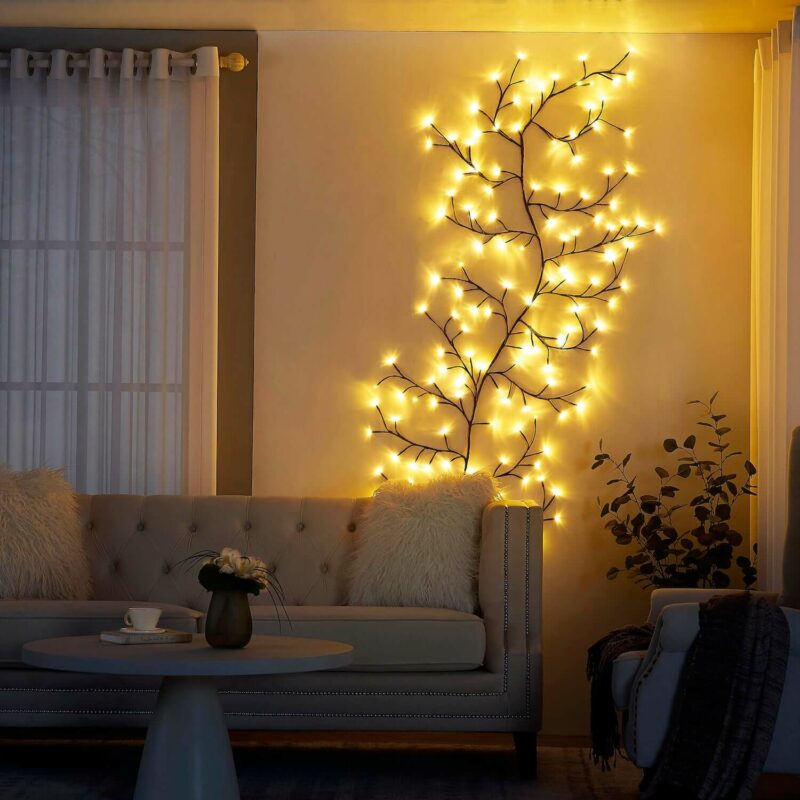 TreeLight | Rustic Glow Branch Wall Light